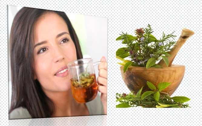 drink herbal decoction to remove parasites