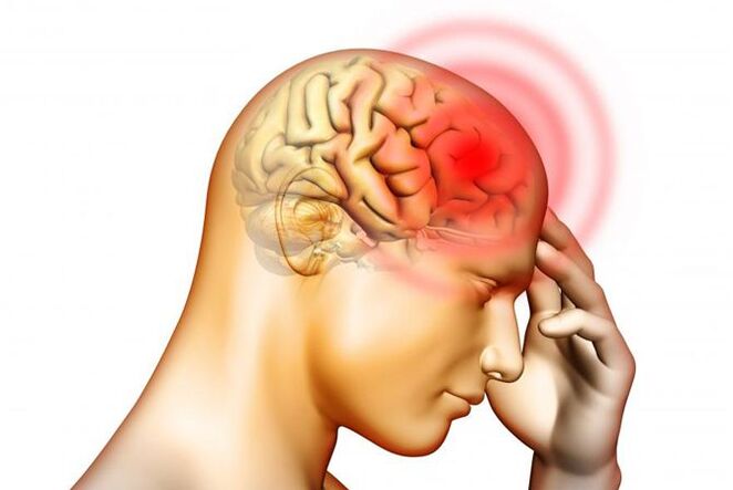 A headache may be a symptom of the presence of roundworm larvae in the middle ear