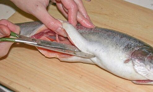Cutting fish carefully on a personal cutting board will protect against parasitic infections