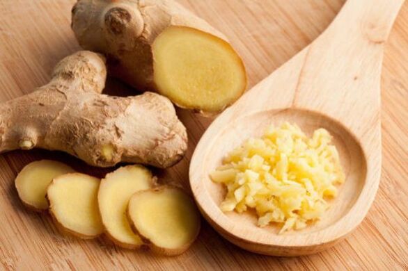 ginger to get rid of parasites from the body